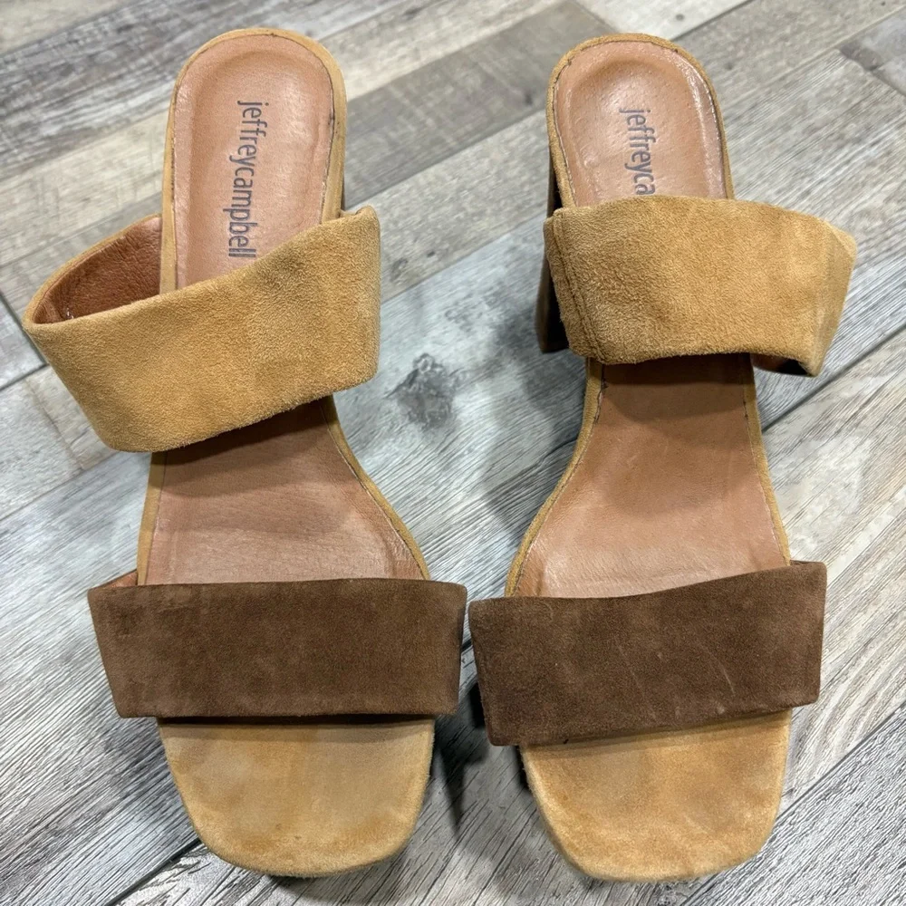 Jeffrey Campbell Adriana Two Tone Heels - Picture 3 of 6